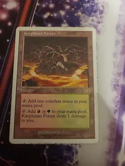 Mtg Karplusan Forest Classic MTG Core Set 6th Edition Regular - Image 1