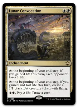 Lunar Convocation #223 (NM) Bloomburrow BLB Magic MTG - Image 1