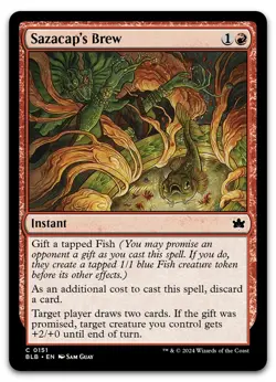 Sazacap's Brew #151 (NM) Bloomburrow BLB Magic MTG - Image 1