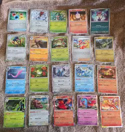 Lot of 36 Holo and Reverse Holo Pokemon Cards Destined Rivals, BB/WF - Image 2