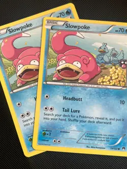 2x Slowpoke (19/122) XY: BREAKpoint - 2016 - NM/LP - Common - Pokemon TCG - Image 1