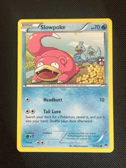 2x Slowpoke (19/122) XY: BREAKpoint - 2016 - NM/LP - Common - Pokemon TCG - Image 2