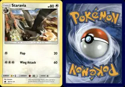 Staravia 82/111 | Sun & Moon - Crimson Invasion | Pokemon TCG | ENG | Uncommon - Image 1