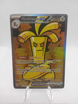 Gholdengo ex 2023 Scarlet & Violet: Paradox Rift #252/182 SIR Pokemon - Image 2