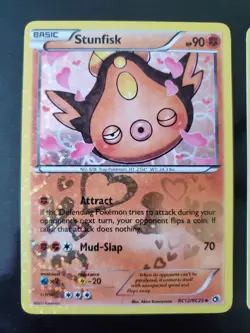 x3 Stunfisk RC12/RC25 Holo Pokemon TCG Legendary Treasures Radiant Collection NM - Image 2