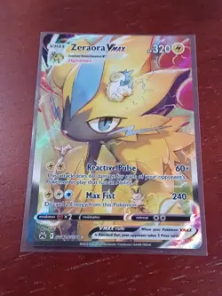 Zeraora VMAX GG42/GG70 Pokemon Crown Zenith: Galarian Gallery 2023 NM - Image 1