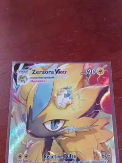 Zeraora VMAX GG42/GG70 Pokemon Crown Zenith: Galarian Gallery 2023 NM - Image 2