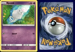 Spoink 41/111 | Sun & Moon - Crimson Invasion | Pokemon TCG | English | Common - Image 1