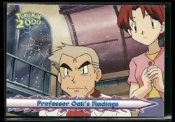 Professor Oak's Findings #29 - Pokemon Topps Pokemon 2000 Movie Blue Logo NM - Image 1