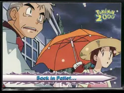 Back in Pallet... #21 - Pokemon Topps Pokemon 2000 Movie Blue Logo NM - Image 1