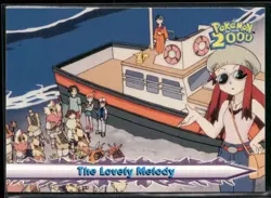 The Lovely Melody #24 - Pokemon Topps Pokemon 2000 Movie Blue Logo NM - Image 1