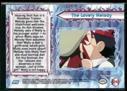 The Lovely Melody #24 - Pokemon Topps Pokemon 2000 Movie Blue Logo NM - Image 2