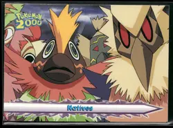 Natives #22- Pokemon Topps Pokemon 2000 Movie Blue Logo NM - Image 1