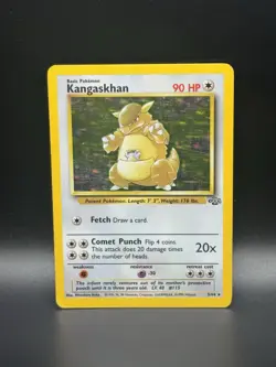 Kangaskhan 5/64 Jungle Unlimited Holo Rare HP 1999 English Pokemon TCG - Image 1