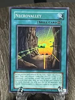 Necrovalley – DR1-EN032 – Unlimited – Super Rare – Yu-Gi-Oh! - Image 2