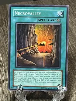 Necrovalley – DR1-EN032 – Unlimited – Super Rare – Yu-Gi-Oh! - Image 4