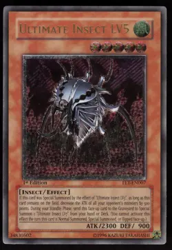 Ultimate Insect LV5 FET-EN007 Ultimate Rare 1st Edition YU-GI-OH - Image 1