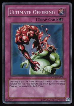 Ultimate Offering CP04-EN002 Champion Pack 4 Super Rare YU-GI-OH - Image 1
