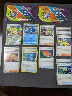Play! Pokemon Prize Pack Lot 2 Sealed Prize Packs + 30 Prize Pack Holofoil cards - Image 2