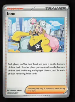 Iono (Fernando Cifuentes) 185/193 World Championship Decks Pokemon Card - Image 1