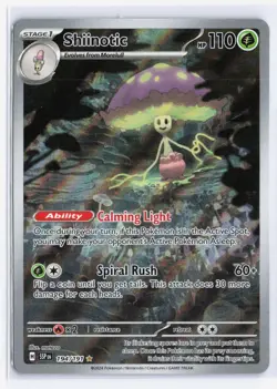 Shiinotic 194/191 SV Surging Sparks Full Art Ultra Rare Holo Pokemon Card NM - Image 1