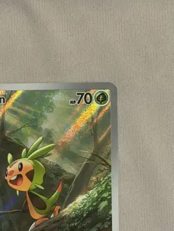 Chespin 087/086 Holo English Chaos Rising Pokemon TCG Card 2026 - Image 3