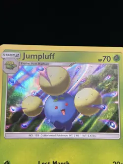 Jumpluff 14/214 - Pokemon Lost Thunder Card - NM - Image 2