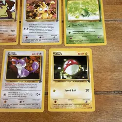 Pokemon TCG Team Rocket Bundle 11X CARDS No Duplicates Vintage WOTC - Image 5