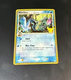 SWSH: Sword & Shield Promo Cards #SWSH136 Mimikyu (Delta Species) NM - Image 1