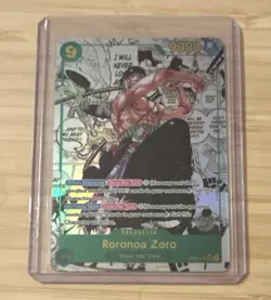 One Piece Zoro Manga OP-06 Trading card - Image 1
