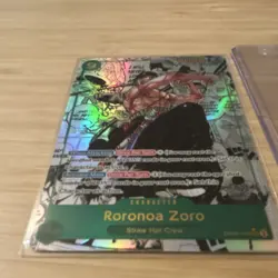 One Piece Zoro Manga OP-06 Trading card - Image 3