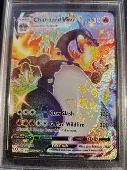 Pokemon Charizard VMAX SV107/SV122 Shiny Vault Holo Full Art Shining Fates - Image 5