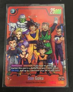 Son Goku FB05-099 Limited MANGA Tournament Promo Dragon Ball Card English Fusion - Image 1