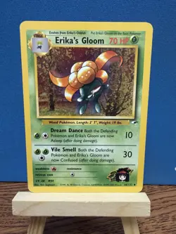 Pokemon TCG Erika’s Gloom 46/132 Gym Heroes Uncommon WOTC Vintage Card - Image 1