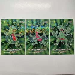 Sceptile and evolutions - Cracked Ice Holo - Card Database 3 - Pokemon Card - Image 1