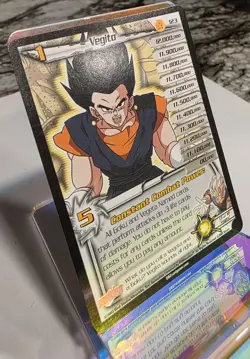 Score Vegito Dragon Ball Z TCG Card 123 2003 - Image 3