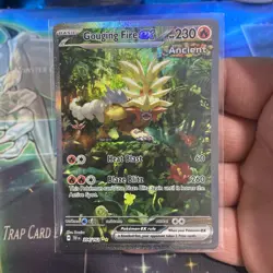 Pokemon TCG Gouging Fire EX Holo Card 204/162SV05: Temporal Forces Nm - Image 1