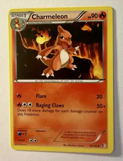 Charmeleon 19/149 Uncommon Boundaries Crossed Pokemon Card LP - Image 1