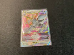 Arceus VSTAR MINT CONDITION ultra rare card 123/172 2022 Brilliant Stars Holo - Image 1