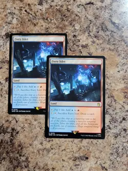Fiery Islet 278 Rare Universes Beyond: Doctor Who Magic: The Gathering NM X2 - Image 1
