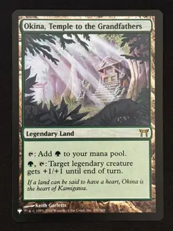 1x MTG Okina, Temple to the Grandfathers - The List Reprints (LIST) (CHK) #280 - Image 1