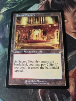 Sacred Foundry (Retro Frame) Ravnica Remastered Regular - Image 1