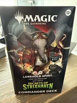 Lorehold Spirit Commander Deck Secrets of Strixhaven New Sealed English MTG - Image 1