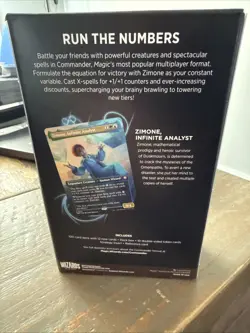 Quandrix Unlimited Commander Deck Secrets of Strixhaven Sealed New English MTG - Image 3