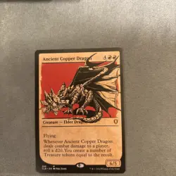 Ancient Copper Dragon (Showcase) - NM - nonfoil - Image 1