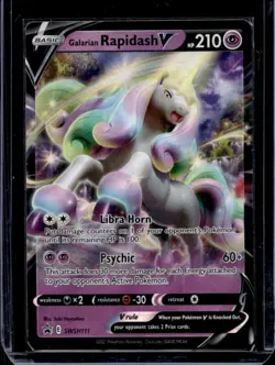 2019-2023 Pokemon SWSH Black Star Promos Galarian Rapidash V #SWSH111 - Image 1