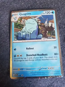 Pokemon TCG Quagsire Cosmos Holo Black Star Promo SVP 156 NM - Image 1