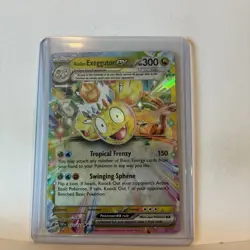 Alolan Exeggutor Ex 133/191 Surging Sparks Double Rare Holo Pokemon TCG - Image 2