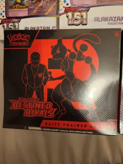 Pokemon TCG Scarlet & Violet Destined Rivals Elite Trainer Box ETB Factory Seal - Image 1