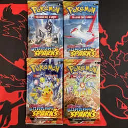 Pokemon TCG: Scarlet and Violet Surging Sparks x1 Booster Pack (Random Art)! - Image 1